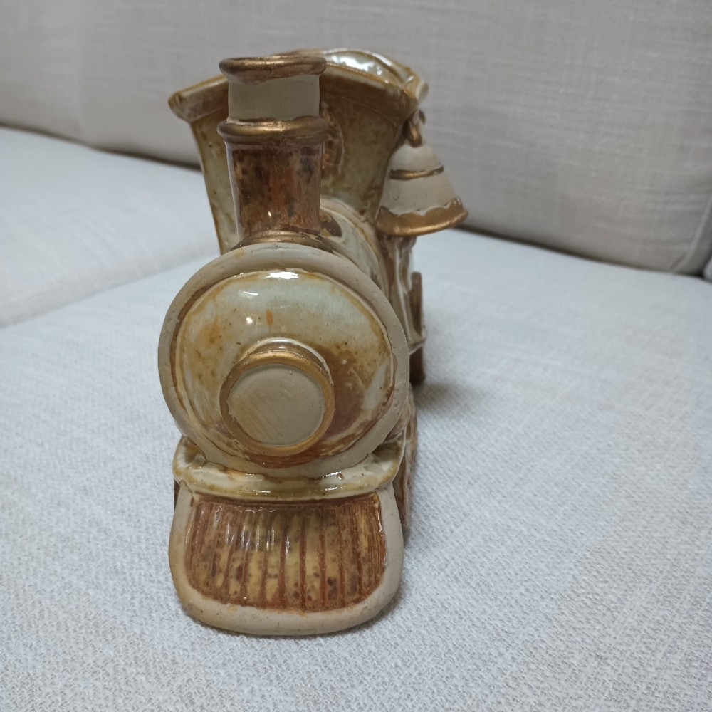 Vintage Ceramic‎ Santa Train Christmas Decor/Planter - Picture 5 of 9